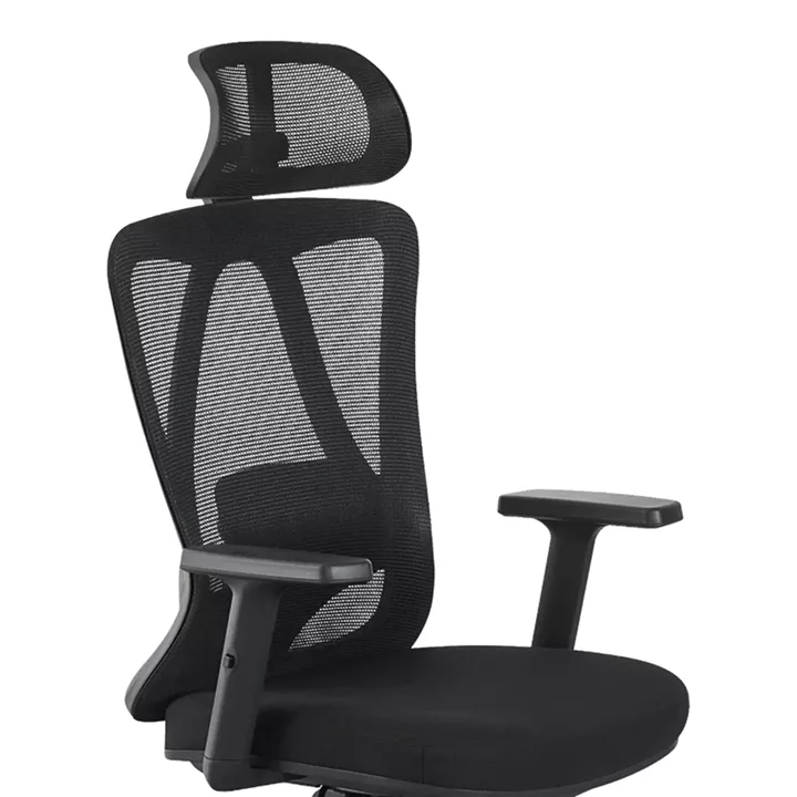 Καρέκλα γραφείου διευθυντή Magida pakoworld mesh μαύρο 58.5x66x115-125εκ