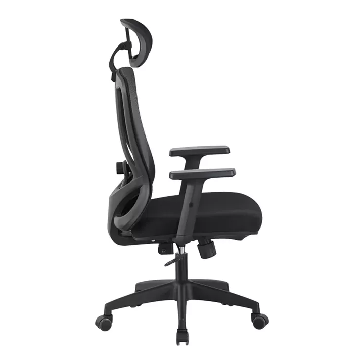 Καρέκλα γραφείου διευθυντή Magida pakoworld mesh μαύρο 58.5x66x115-125εκ