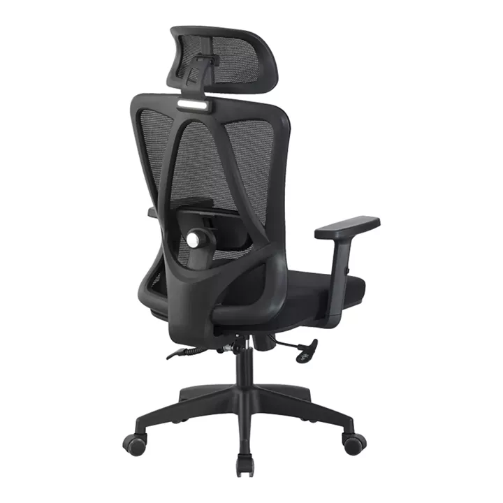 Καρέκλα γραφείου διευθυντή Magida pakoworld mesh μαύρο 58.5x66x115-125εκ