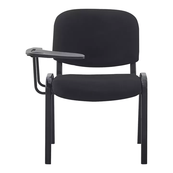 Καρέκλα συνεδρίου με αναλόγιο Lector pakoworld μαύρο 54x54x78εκ