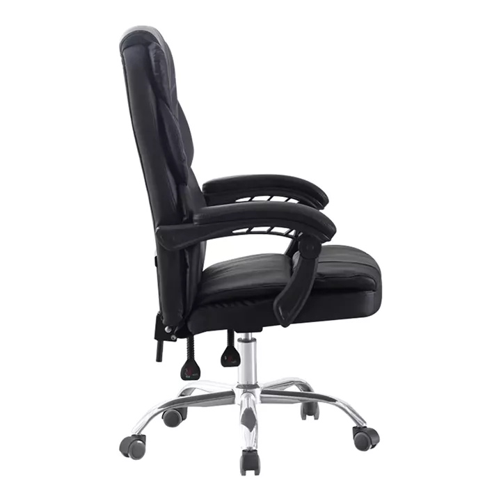 Καρέκλα γραφείου διευθυντή Sanema pakoworld pu μαύρο 62x67x112-122εκ