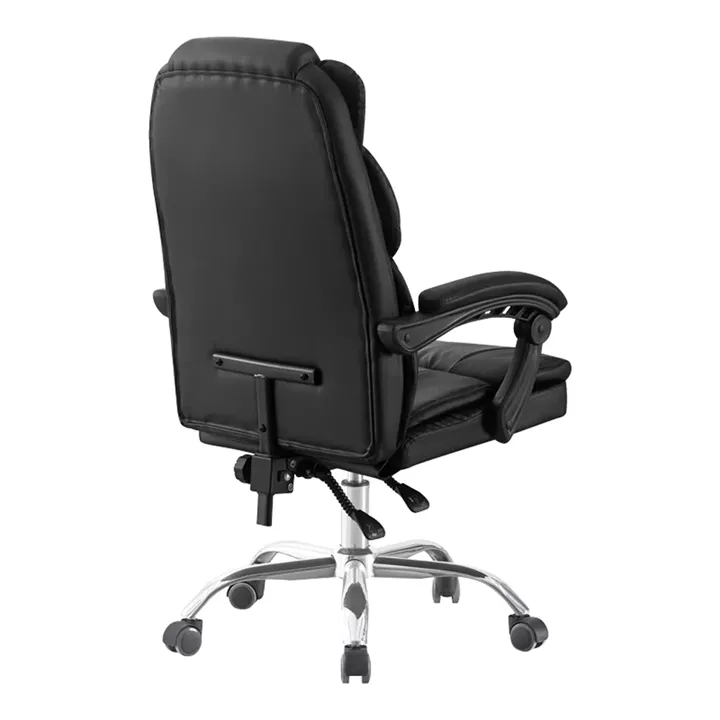 Καρέκλα γραφείου διευθυντή Sanema pakoworld pu μαύρο 62x67x112-122εκ