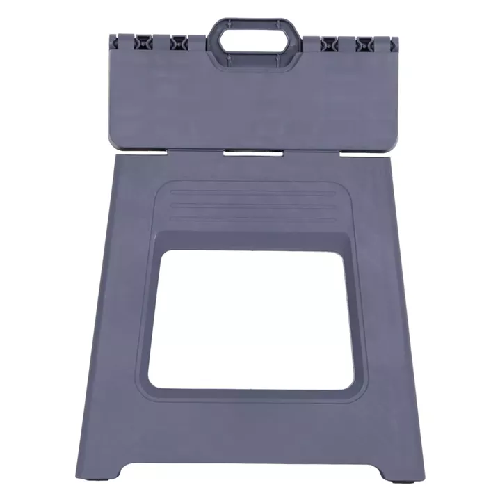 FOLDABLE POLYPROPYLENE STOOL SOLIS HM18392.01 GREY 30x25x30Hcm.