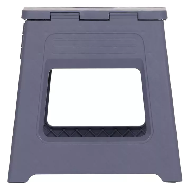 FOLDABLE POLYPROPYLENE STOOL SOLIS HM18392.01 GREY 30x25x30Hcm.
