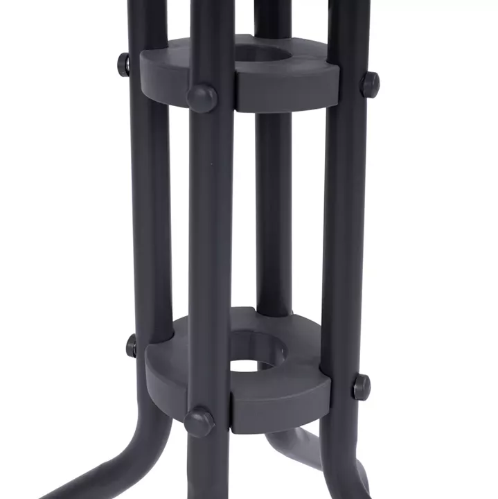 OUTDOOR 3PCS DINING SET LIMA HM10879.01 METAL & P.E.RATTAN IN GREY (ROUND)