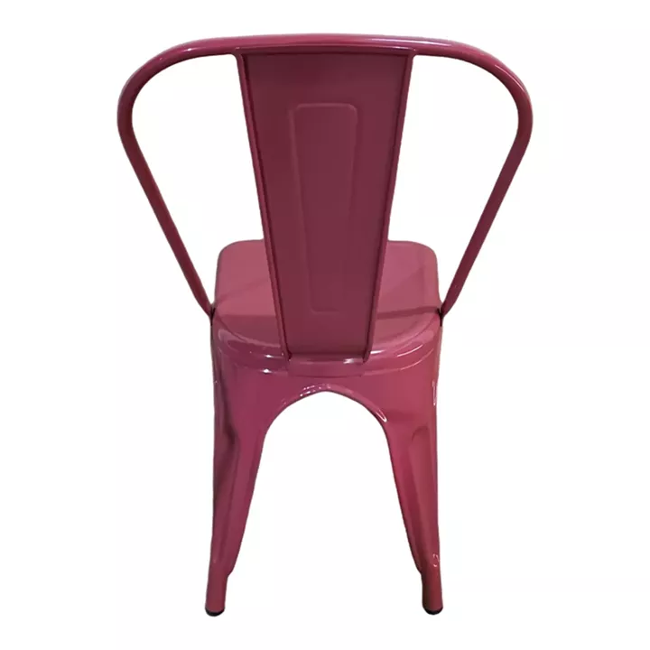 Utopia chair pakoworld metal terracotta 44x44x85cm
