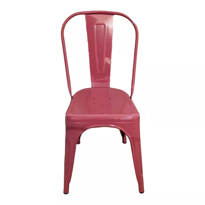 Utopia chair pakoworld metal terracotta 44x44x85cm