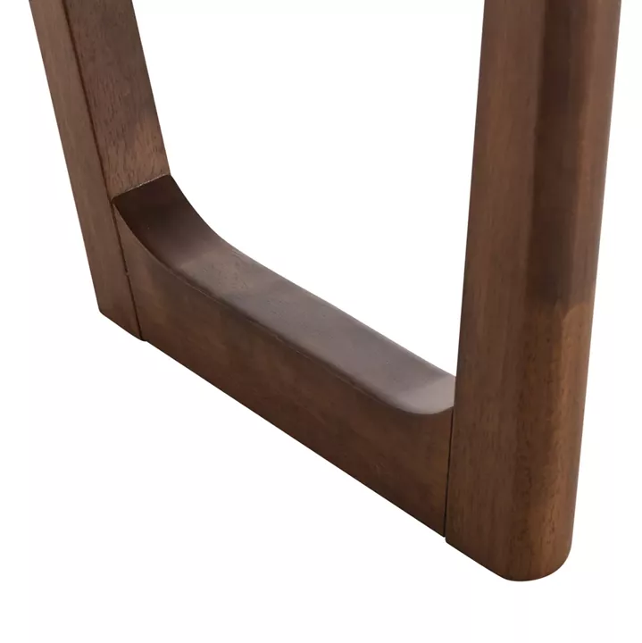 DINING SET 7PCS ABAI HM21338.02 TABLE MADE OF MDF--CHAIRS WITH BOUCLE FABRIC