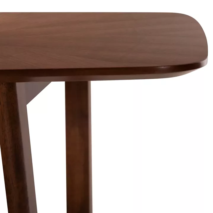 DINING SET 7PCS ABAI HM21338.02 TABLE MADE OF MDF--CHAIRS WITH BOUCLE FABRIC