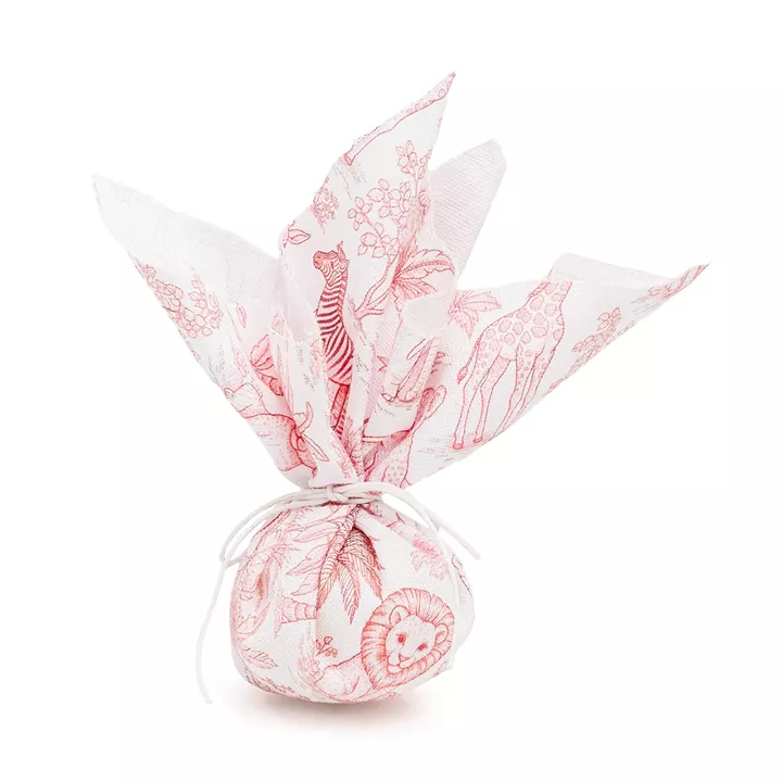 Beauty Home ΜΑΝΤΗΛΙ 27 x 27 cm Παιδικά Ζώα Της Ζούγκλας Βυσσινί
