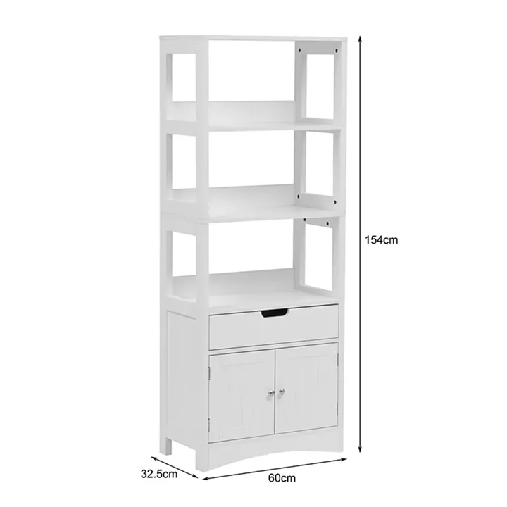 Cabinet-Column Sejo pakoworld mdf white 60x32.5x154cm