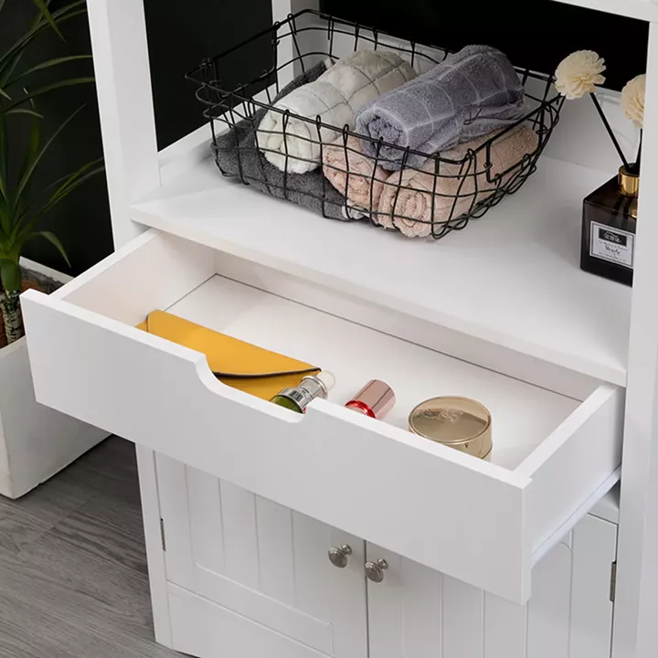 Cabinet-Column Sejo pakoworld mdf white 60x32.5x154cm