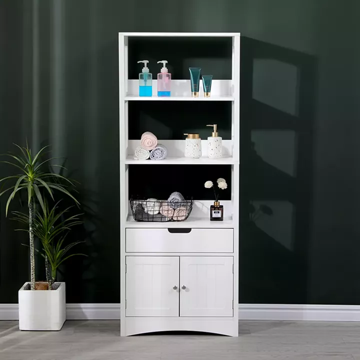 Cabinet-Column Sejo pakoworld mdf white 60x32.5x154cm