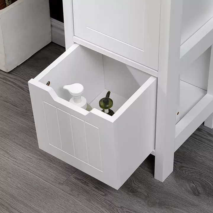 Ντουλάπι-στήλη Kelby pakoworld mdf λευκό 30x30x144εκ