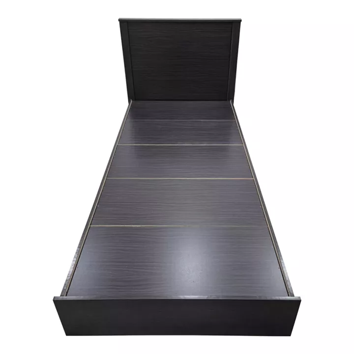Κρεβάτι με στρώμα Athos Sleepy pakoworld wenge 90x190εκ