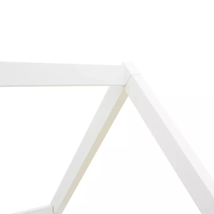 Children's beds DreamHouse Montessori pakoworld pine wood white 90x190cm