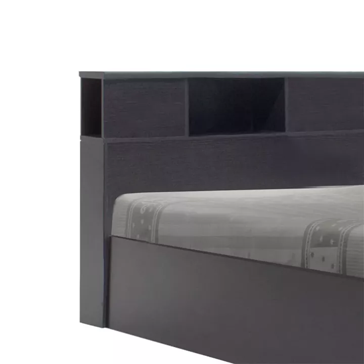 Bed with mattress Olympus-Perfecto pakoworld wenge 120x200cm