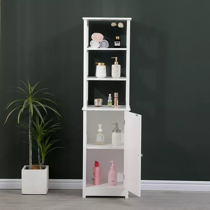 Cabinet-Column Larben pakoworld mdf white 40x33x150cm