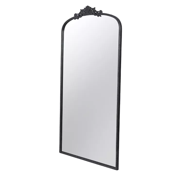 Artekko Dia Μαύρος Μεταλλικός Καθρέπτης Τοίχου (91.4x3.8x168.2)cm