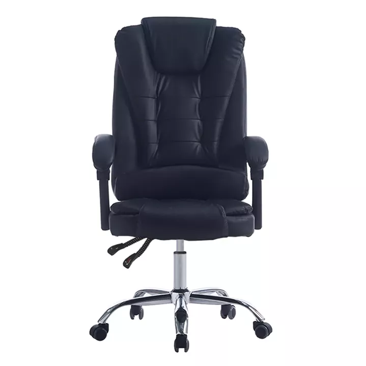 ΚΑΡΕΚΛΑ ΓΡΑΦΕΙΟΥ ΔΙΕΥΘΥΝΤΙΚΗ KYRON HM1221.01 ΜΑΥΡO PU--ΒΑΣΗ ΧΡΩΜΙΟΥ 65x46x112Υεκ