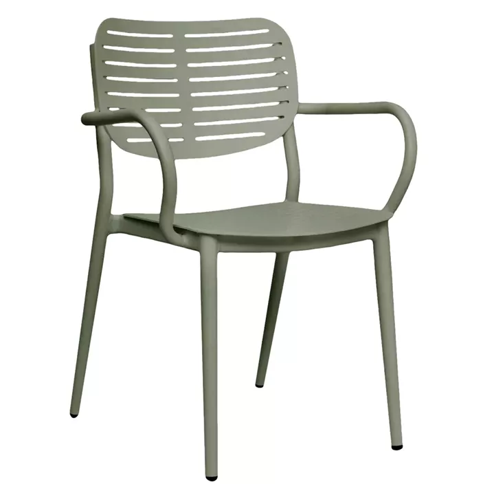 ΠΟΛΥΘΡΟΝΑ ΤΡΑΠΕΖΑΡΙΑΣ HILLIARD HM6644.07 ΑΛΟΥΜΙΝΙΟ ΣΕ OLIVE GREEN 56x58x80Υεκ