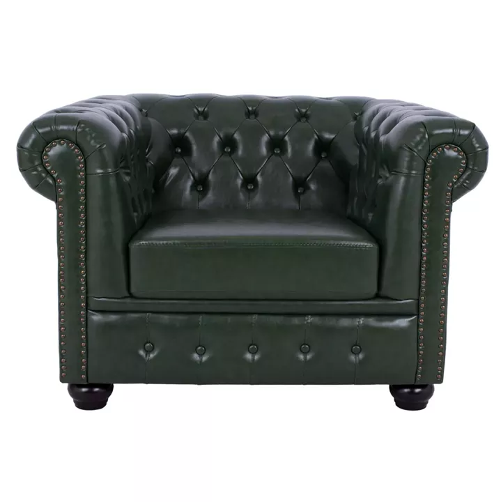 ΣΕΤ ΣΑΛΟΝΙ 3ΤΜΧ MOBAR HM10912.08 PU ΔΕΡΜΑ Τ.CHESTERFIELD ΚΥΠΑΡΙΣΣΙ
