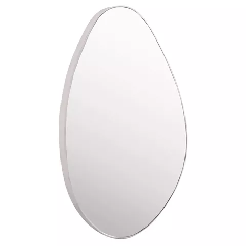 ΚΑΘΡΕΠΤΗΣ ΤΟΙΧΟΥ DROP HM4488.12 ΜΕ ΠΛΑΙΣΙΟ MDF ΣΕ ΛΕΥΚΟ 50x80Υεκ.