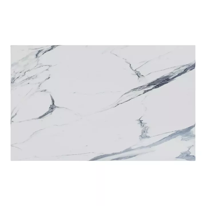 Επιφάνεια τραπεζιού Solace pakoworld Werzalit λευκό μαρμάρου 120x80εκ πάχους 35mm
