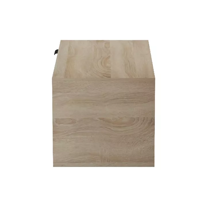 Τραπέζι σαλονιού Felina pakoworld sonoma-ανθρακί 100x50x45εκ