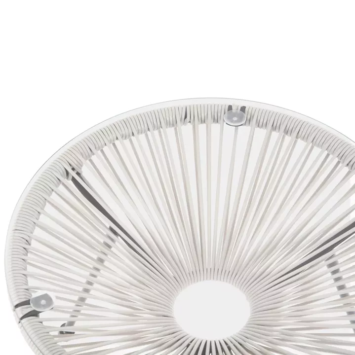 ΣΕΤ ΕΞΩΤΕΡΙΚΟΥ ΧΩΡΟΥ 3ΤΜΧ ACAPULCO HM11861.12 P.E.RATTAN ΛΕΥΚΟ-ΜΕΤΑΛΛΟ ΣΕ ΜΑΥΡΟ