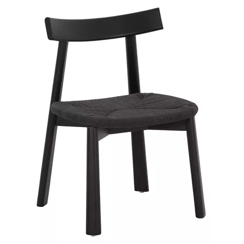 KΑΡΕΚΛΑ ΤΡΑΠΕΖΑΡΙΑΣ OSORIO HM18335.02 RUBBERWOOD & ΣΧΟΙΝΙ ΣΕ ΜΑΥΡΟ 51x55x74Υεκ