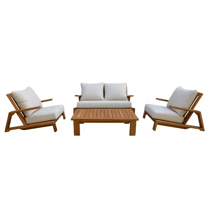 ΠΟΛΥΘΡΟΝΑ LOUNGE MIREX HM6641 ΞΥΛΟ ΑΚΑΚΙΑΣ ΦΥΣΙΚΟ-ΕΚΡΟΥ ΜΑΞΙΛΑΡΙΑ 81x96x68Υεκ