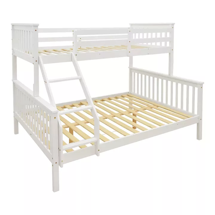 Armonia pakoworld children's bunk bed, pine wood, white, 90/140x190cm