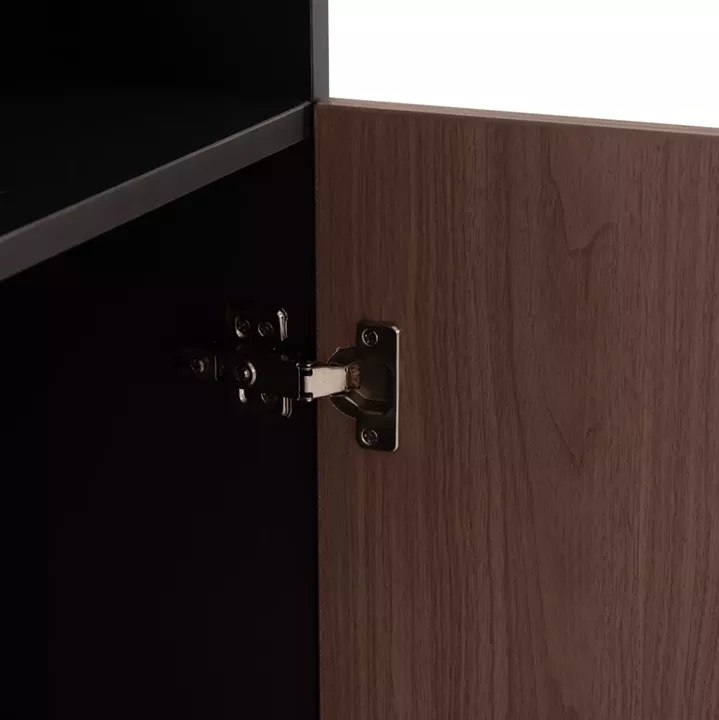 ΒΙΒΛΙΟΘΗΚΗ ΓΡΑΦΕΙΟΥ MAVIX HM2160 ΜΕΛΑΜΙΝΗ ΓΚΡΙ-ΚΑΡΥΔΙ 80Χ40Χ180Υεκ.