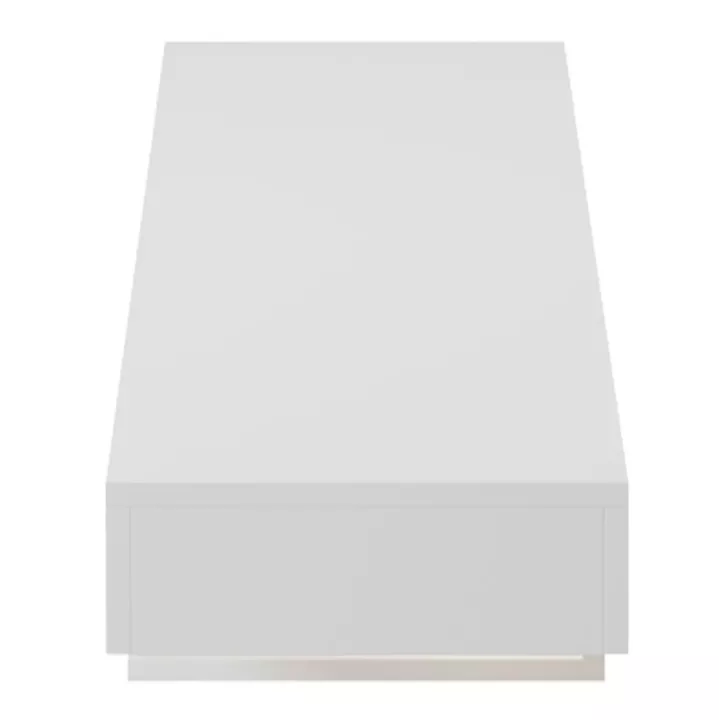 WALL HANGING TV STAND WITH LED SAVOR HM18381.02 MELAMINE IN WHITE 150x29.5x22Hcm