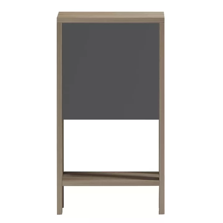 ΚΟΜΟΔΙΝΟ ARGUS HM18378.13 ΜΕΛΑΜΙΝΗ SONAMA/ΓΚΡΙ 30x30x55Υεκ.