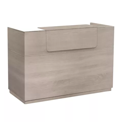 ΓΡΑΦΕΙΟ ΥΠΟΔΟΧΗΣ (RECEPTION) BARRY HM2153.01 ΜΕΛΑΜΙΝΗ ΣΕ SONAMA 160x70x110Υεκ.