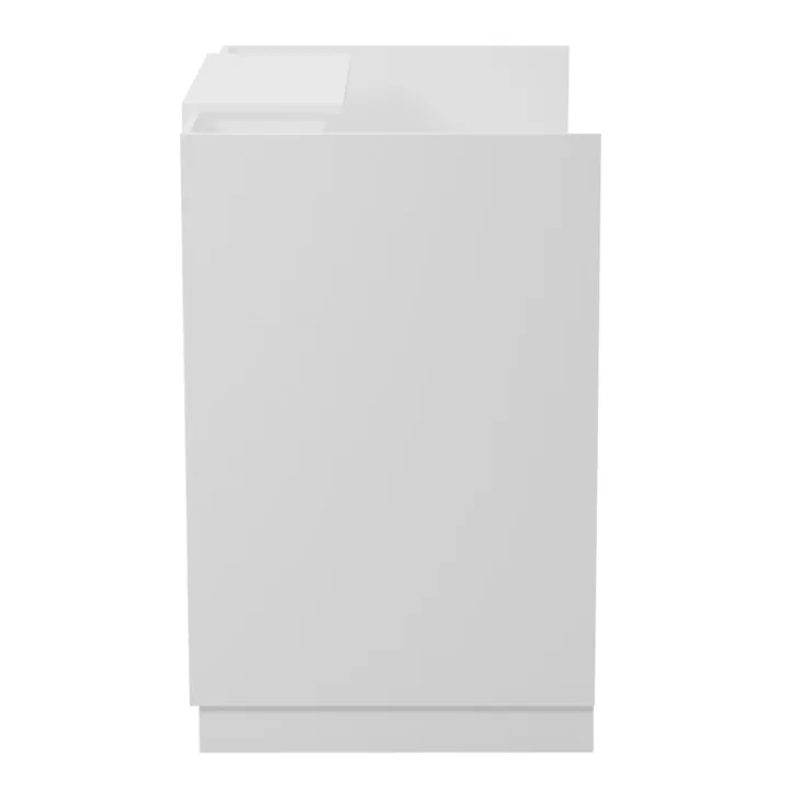 RECEPTION DESK BARRY HM2152.02 MELAMINE IN WHITE 120x70x110Hcm.
