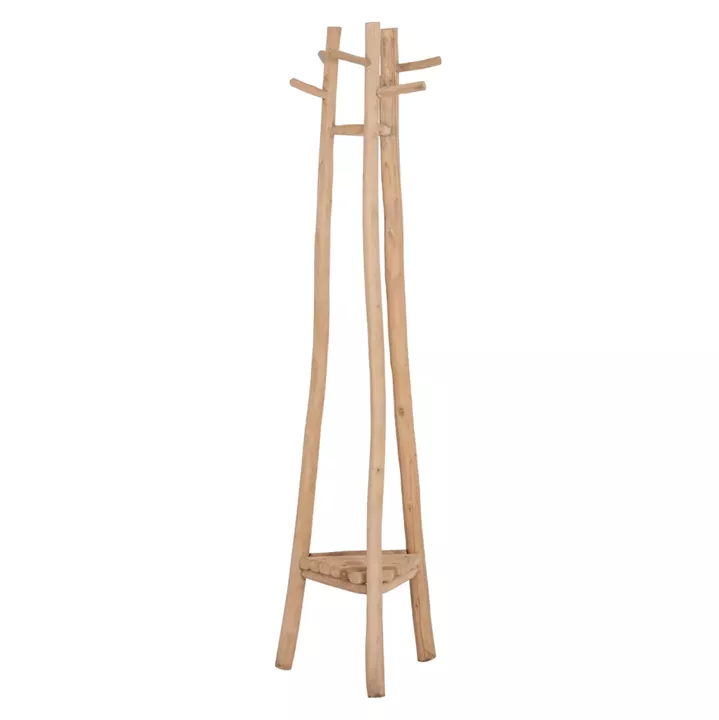 ΚΑΛΟΓΕΡΟΣ ΜΕ 3 ΚΟΛΩΝΕΣ TRIDEM HM4881 ΞΥΛΟ TEAK ΣΕ ΦΥΣΙΚΟ 52x52x200Υεκ.