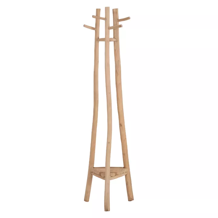 ΚΑΛΟΓΕΡΟΣ ΜΕ 3 ΚΟΛΩΝΕΣ TRIDEM HM4881 ΞΥΛΟ TEAK ΣΕ ΦΥΣΙΚΟ 52x52x200Υεκ.