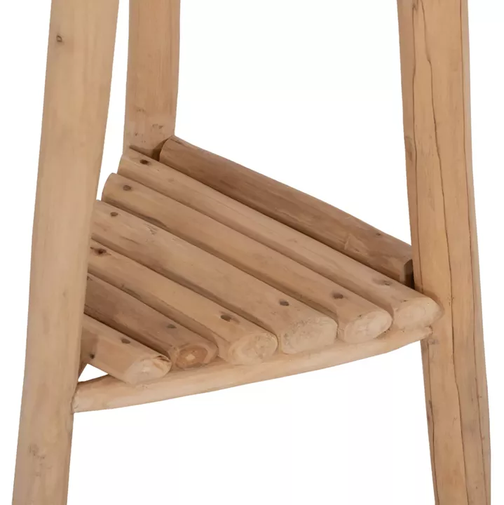 ΚΑΛΟΓΕΡΟΣ ΜΕ 3 ΚΟΛΩΝΕΣ TRIDEM HM4881 ΞΥΛΟ TEAK ΣΕ ΦΥΣΙΚΟ 52x52x200Υεκ.