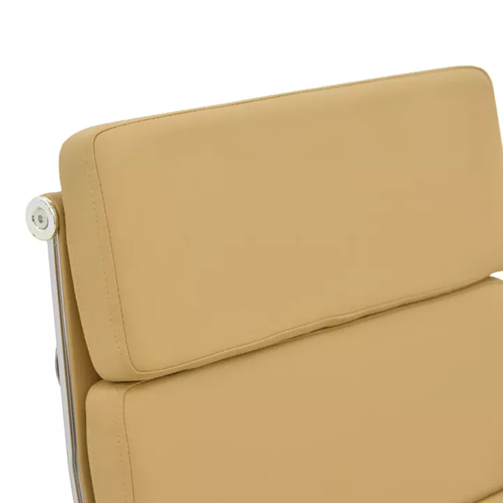 Manager office chair Tokyo pakoworld with beige pu 55.5x52x108cm