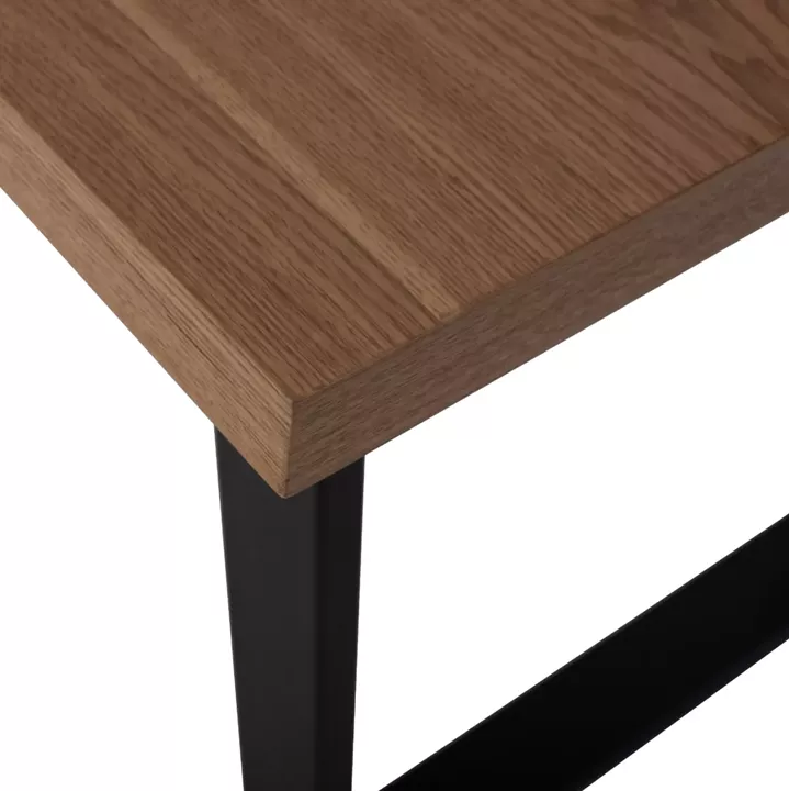 ΣΕΤ ΤΡΑΠΕΖΑΡΙΑΣ 7ΤΜΧ ASTORIA HM10933.02 MDF TOP--ΥΦΑΣΜΑ ΜΠΕΖ/ΚΑΦΕ & ΜΕΤΑΛΛΟ ΜΑΥΡΟ