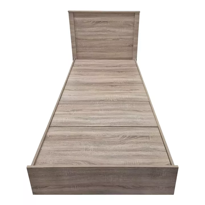 Bed with mattress Athos Sleepy pakoworld sonoma 90x190cm