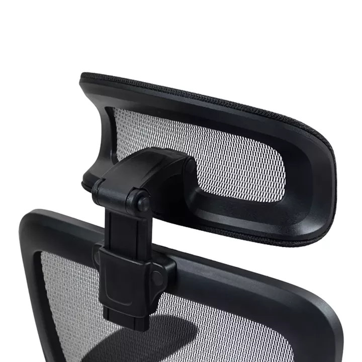 Καρέκλα γραφείου εργασίας Zenyk pakoworld mesh μαύρη 63x70x126εκ