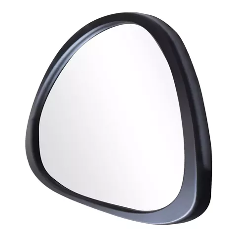 mirror Ione pakoworld black MDF 55x2.5x60 cm