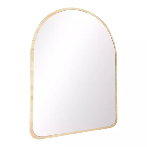 mirror Selene pakoworld MDF in natural finish 46x1.2x60cm