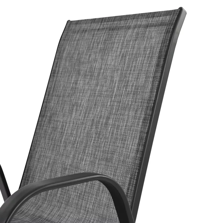 ΣΕΤ ΤΡΑΠΕΖΑΡΙΑΣ 5ΤΜΧ ADAM HM10897.01 ΤΡΑΠΕΖΙ 110x60εκ & 4 ΠΟΛΥΘΡΟΝΕΣ--ΓΚΡΙ