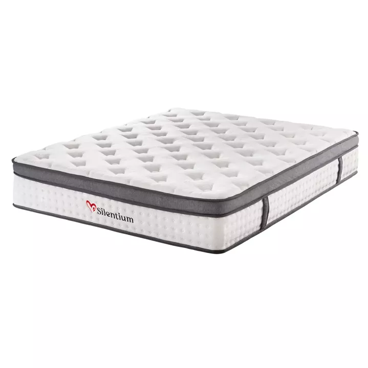 BED WITH MATTRESS BECCA HM10803.01 WHITE PU--FOR MATTRESS 150x200cm