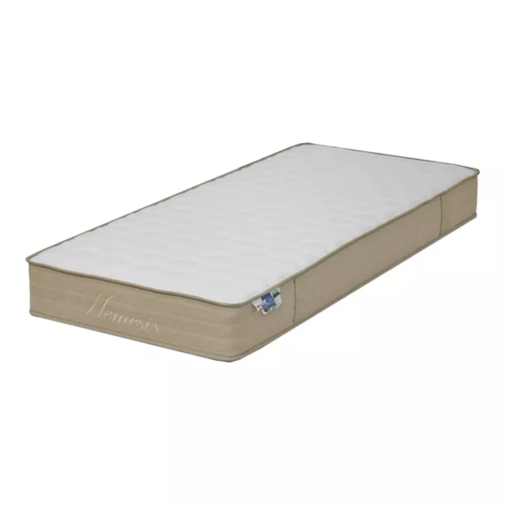 Bed with mattress Athos-Nemesis pakoworld sonoma 90x190cm